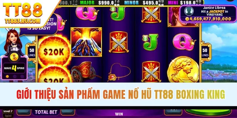 Giới thiệu sản phẩm game nổ hũ TT88 Boxing King